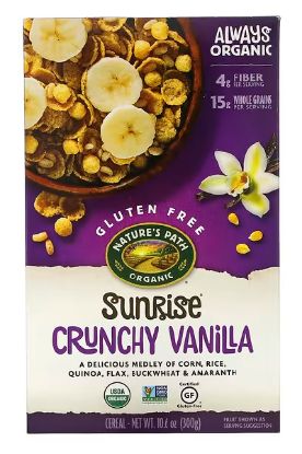 Picture of Natures Path Crunchy Vanilla Sunrise 10.6 Oz