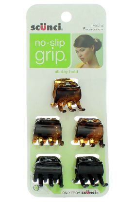 Picture of Scunci No Slip Grip Jaw Clip 9 Cm