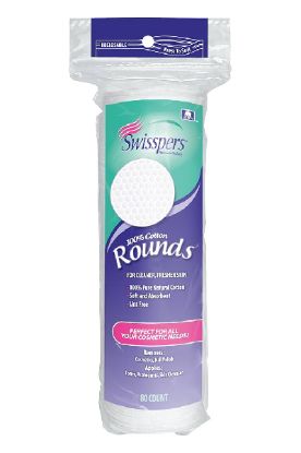 Picture of Swisspers Cotton Rounds 80 Ct