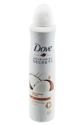 Picture of Dove 48 Hrs Anti Perspirant With Coconut & Jasmine Scent 250 Ml