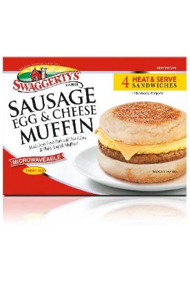 Picture of Swaggerty Sausage Egg Cheese Muffin 4 Ct