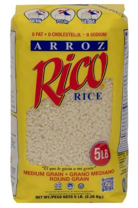 Picture of Rico Medium Grain Rice 5 Lbs