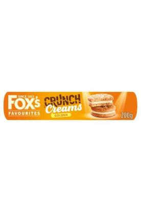 Picture of Fox Golden Crunch Creams Cookies 200 Gm