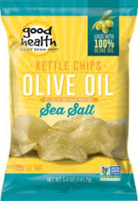 Picture of Good Health Olive Oil Cracked Pepper Sea Salt Potato Chip Good 5 Oz