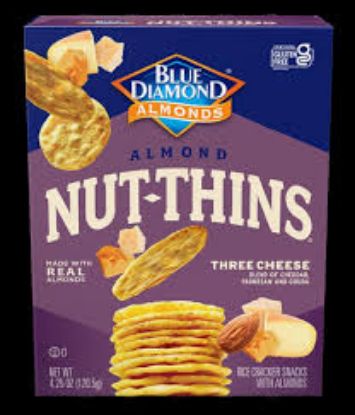 Picture of Blue Diamond Nut Thin 3 Cheese 5 Oz