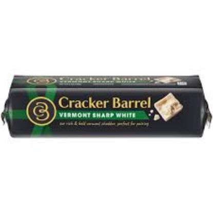 Picture of Cracker Barrel Cheese Block Vermont Sharp White Cheddar 8 Oz