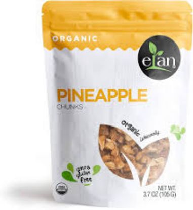 Picture of Elan Organic Pineapple Chunks 3.7 Oz