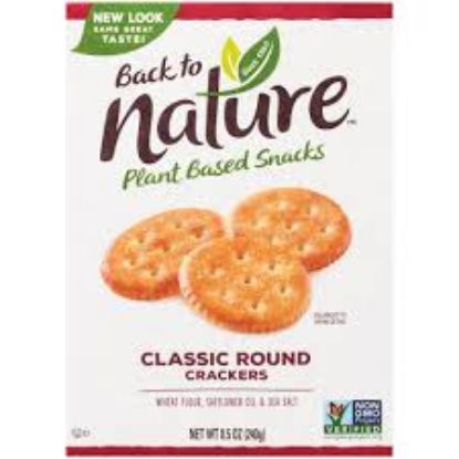 Picture of Back To Nature Classic Round Crackers 8.5 Oz