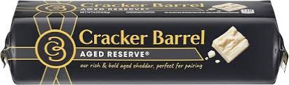 Picture of Cracker Barrel Cheese Block Aged Reserved Cheddar 8 Oz