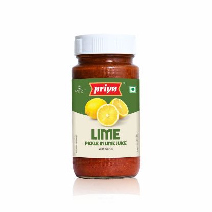 Picture of Priya Hot Lime(In Lime Juice) With Garlic 300 Grams