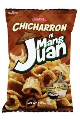 Picture of Jack N Jill Suka/'T Sili Pork Skin Snack Chicharron 90 Gm