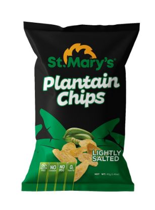 Picture of St Mary/'s Plantain Chips Salted 40 Grams