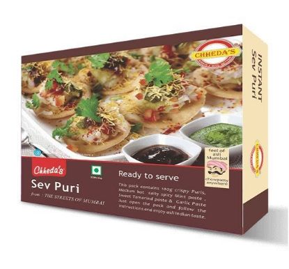 Picture of Chheda/'s Instant Sev Puri With Chutney 400 Grams