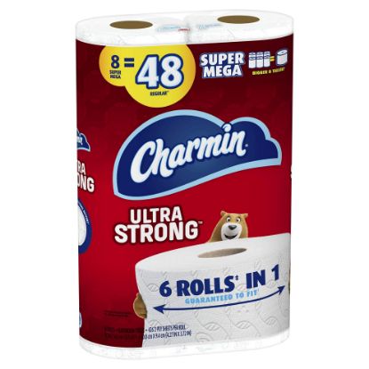 Picture of Charmin Ultra Strong Bathroom Tissue 8 Ct