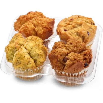 Picture of The Bake Shop Assorted Muffin 4 Pc