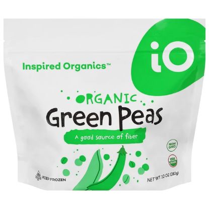 Picture of Inspired Organics Frozen Green Peas 10 Oz