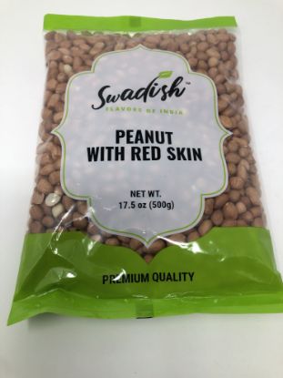Picture of Swadish Jumbo Peanut With Red Skin 500 Grams