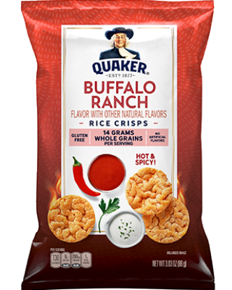 Picture of Quaker Rice Crisps Buffalo Ranch 6 Oz