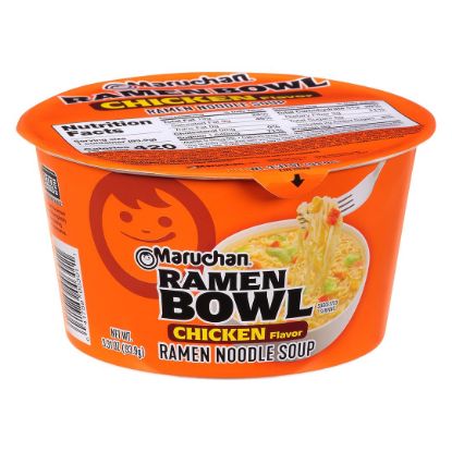 Picture of Maruchan Chicken Bowl Hot 3 Oz
