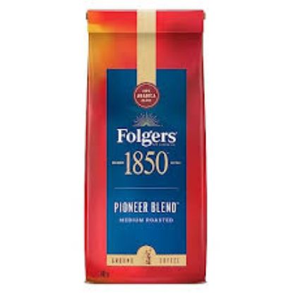 Picture of Folgers 1850 Pioneer Blend Medium Roast Ground Coffe 12 Oz