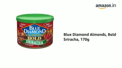 Picture of Blue Diamond Bold Sriracha Almonds In Can 12 Oz