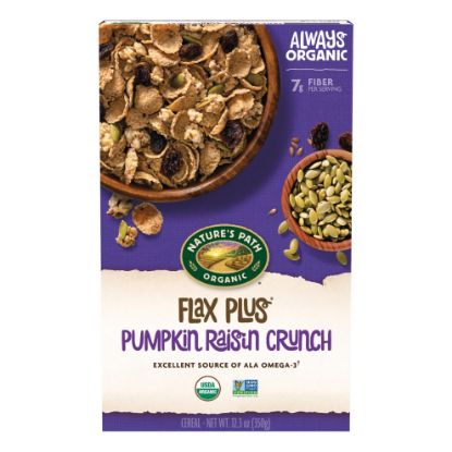 Picture of Natures Path Flax Plus Pumpkin Raisin Crunch 12.35 Oz