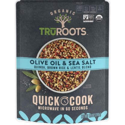 Picture of Truroots Truroots Org Olive Oil Seasalt Quinoa And Brown Rice 8.5 Oz