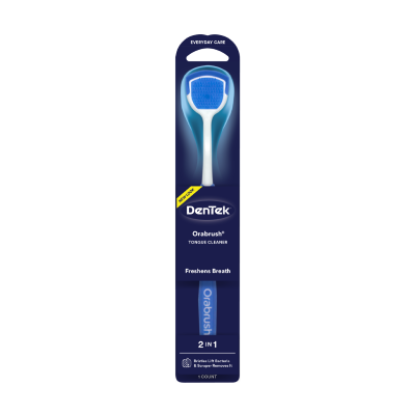 Picture of Dentek Oral Brush Tongue Cleaner 1 Ct