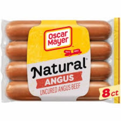Picture of Natural Angus Beef Hot Dogs 14 Oz
