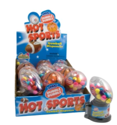 Picture of Dubble Bubble Sport Ball Gum Dispenser 1.41 Oz