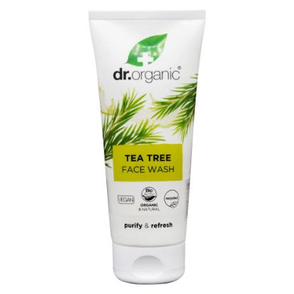 Picture of Dr.Organic Dr Orgnc Tea Tree Face Wash 200 Ml