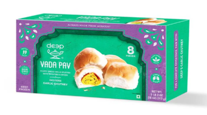 Picture of Deep Vada Pav With Chutney 8 Pc