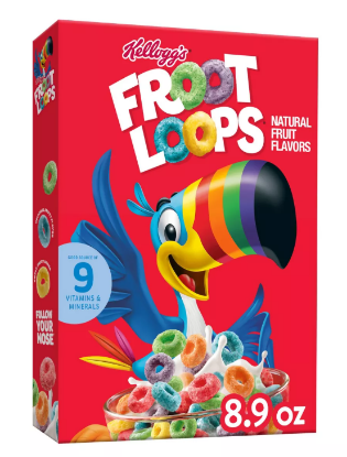 Picture of Kellogg/'s Froot Loops 8.09 Oz