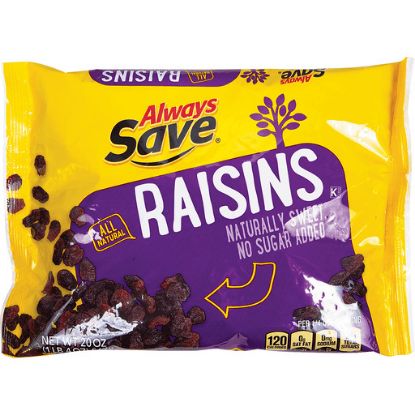 Picture of Always Save Raisins Bag 20 Oz