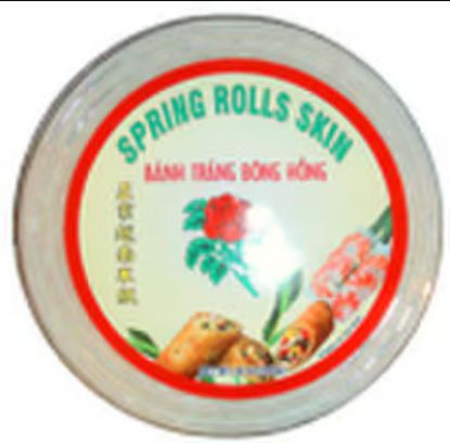Picture of Tasty Joy Rice Paper Round Spring Roll Wrapper 16 Cm 12 Oz
