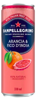 Picture of  ITALIAN SPARKLING DRINKS - ARANCIA FICO D INDIA 330 ML