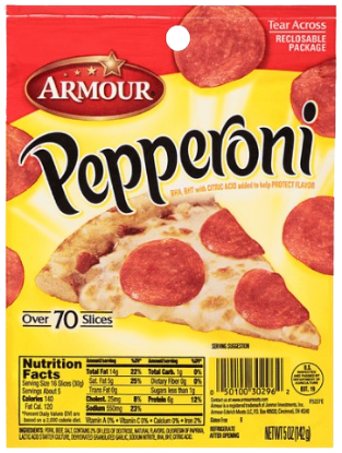 Picture of Armour Pepperoni 5 Oz