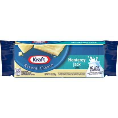 Picture of Kraft Cheese Block Monterey Jack 8 OZ