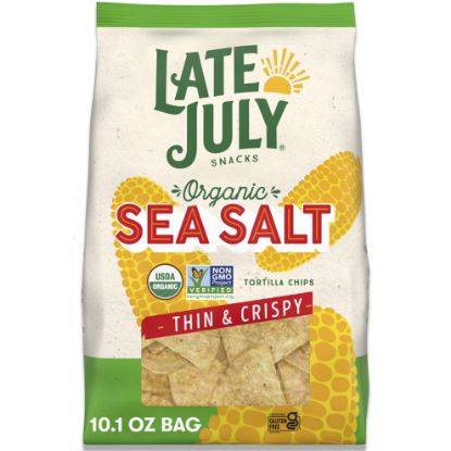 Picture of Late July Restaurant Style Tortilla Chips Organic Sea Salt 10.1 Oz