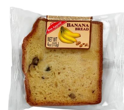 Picture of Bon Appetit Sliced Banana Bread 4 Oz