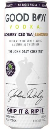 Picture of Good Boy John Daly Vodka Cocktail Blackberry Iced Tea Lemonade 355 Ml