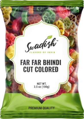 Picture of Swadish Far Far Bhindi Cut Colored 200 Grams