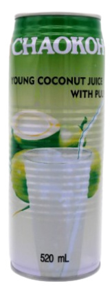 Picture of  COCONUT JUICE WITH PULP 520 Ml