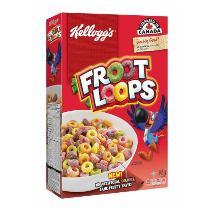 Picture of Kellogg/'s Froot Loops 320 Grams