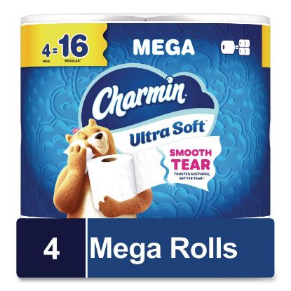 Picture of Charmin Ultra Soft Bathroom Tissue - 4=16 Rolls 8 Ct