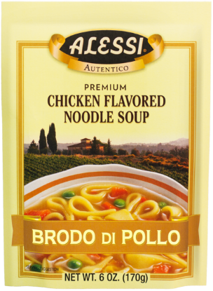 Picture of Alessi Soup Mix Chicken Flavored Noodle 6 Oz