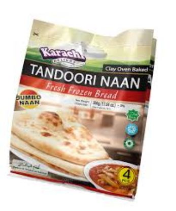 Picture of K.D. Tandoori Naan Blk 125 Grams