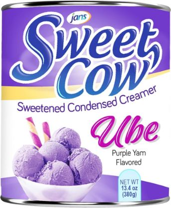 Picture of Jans Ube Sweet Cow Sweetened Condensed Creamer 13.4 Oz