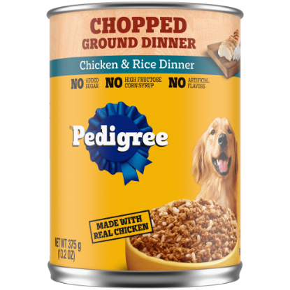 Picture of Pedigree GrOUnd DINnEr CHICKEn Rice Dog 13.2 Oz