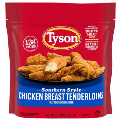 Picture of Tyson Southern Style Chicken Breast Tenderloins 25 Oz